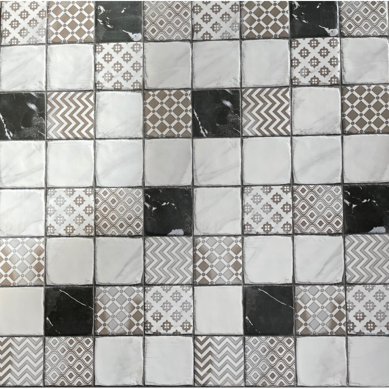 Milan 12" x 24" Ceramic Marble Look Wall & Floor Tile