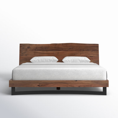 Burnell Solid Wood Low Profile Platform Bed