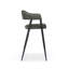 Munsley Upholstered Counter Stool with Metal Frame