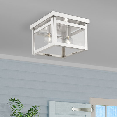 Amores Glass Flush Mount