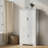 White Tall & Wide Storage Cabinet With Doors & Three Drawers - For Bathroom & Office-741014637