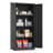 Garage Storage Cabinet, Locking Cabinet With Doors And 3 Shelves, Tall Cabinet, File Cabinet, Entryway Cabinet