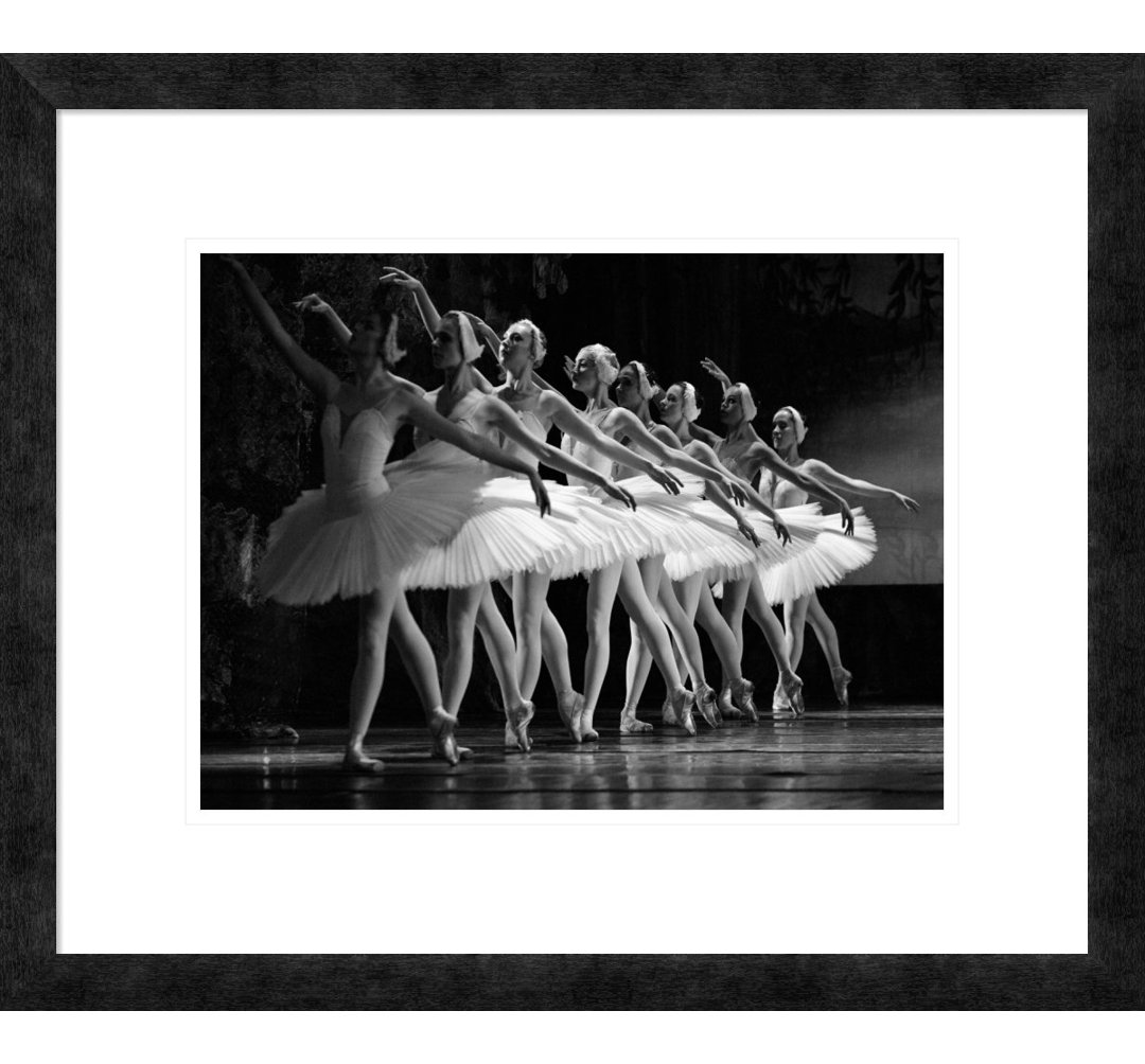'Swan Lake ballet' Framed Graphic Art Global Gallery 