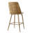 Camili Boucle Upholstered Rattan Counter Stools