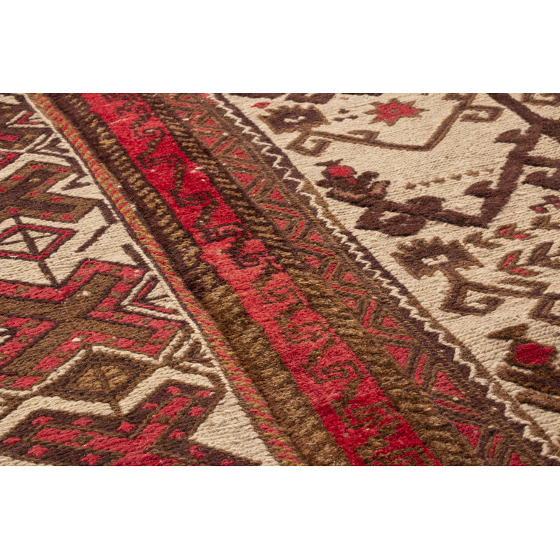 One-of-a-Kind 4'2" X 7'1" Hand Knotted Area Rug