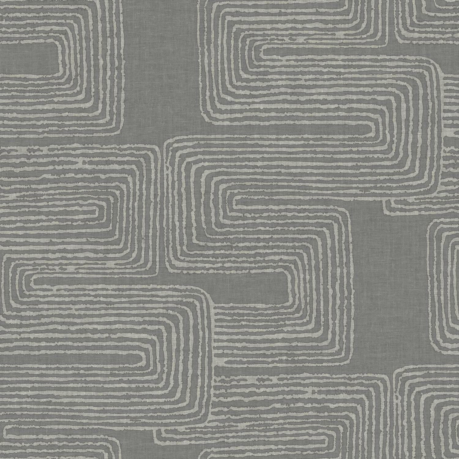 Peel & Stick Geometric Wallpaper, Gray