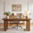 63" Wood Executive Desk
