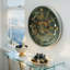 Horloge murale 26 po ronde surdimensionnée pour le salon-96952599