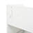 Two Drawers, Three-Fold Doors, Large Storage Shoe Cabinet, White-733146345