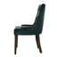 2 chaises de salle à manger en velours pour la chambre, 2, coussins rembourrés, système de support sinueux, 40 rembourrage en mousse, profondeur de 22 pouces