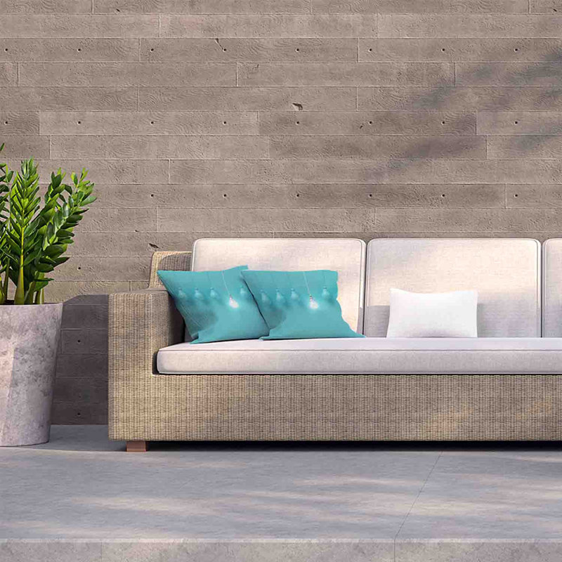 Murlee Trellis and Argyle Square Cushion, 45cm H x 45cm W x 7cm D