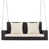 Coussin beige / cadre brun est en rupture de stock