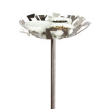 Erna Metal Pole Decorative Bird Feeder