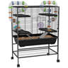 PawHut 18.5" 5 Tier Hamster Cage With Tubes And Tunnels, Small Animal
