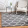 Tapis gris foncé Lllan