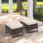 Outdoor Wicker Ottomans