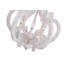 Lustre rétro à intensité variable avec base candélabre 6 lumières Ambrose-345731972