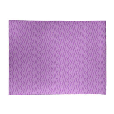 Chenille Geometric Indoor Rug