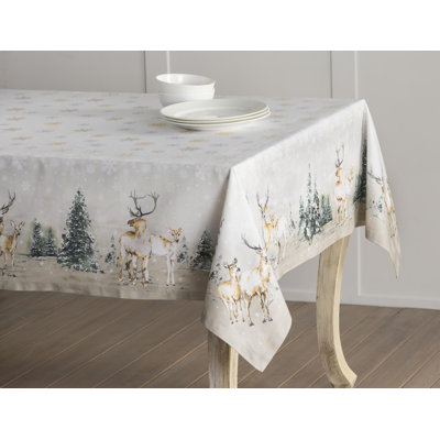 Maison d'Hermine  Amarante 100% Cotton Apron - 27.5" x 31.5"