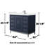 Ensemble de meuble-lavabo simple 42 po Marlena-79721522-79721523-97966620