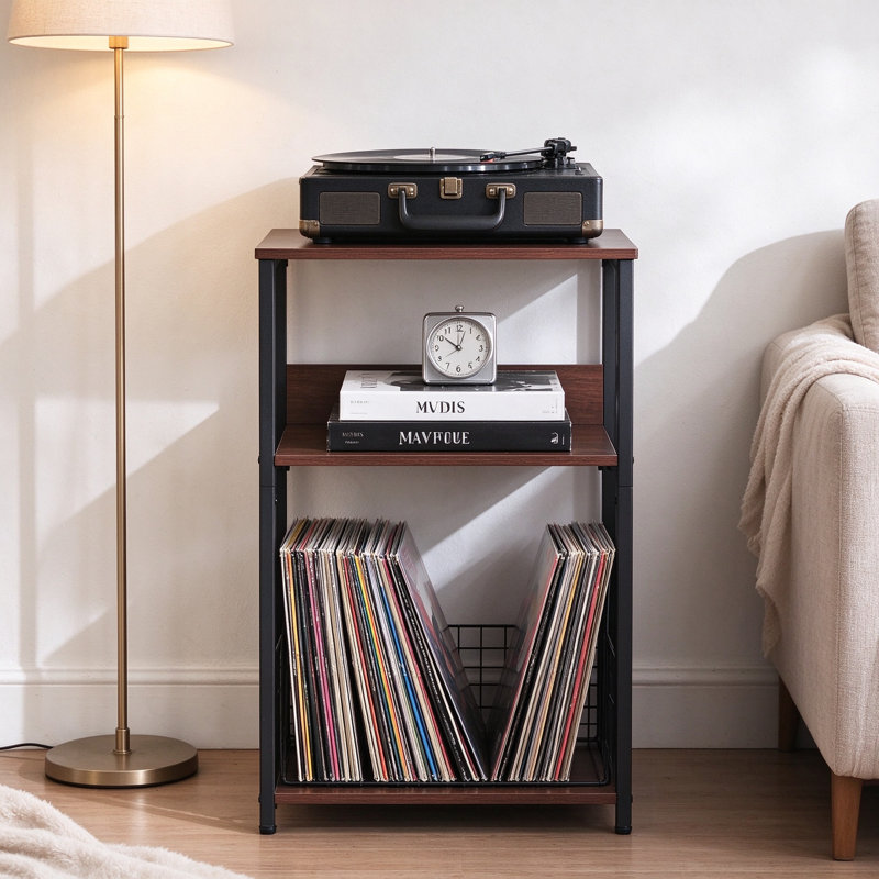 25.67 " H Media Shelves