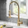 KRAUS Bolden Commercial Style 2-Function Single Handle Pull Down Kitchen Faucet