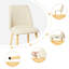 48cm H Linen Upholstered Upholstered Back Side Chair-1611853859