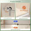 Porte de douche coulissante sans cadre en acier inoxydable 44-48 po Nickel brossé-124032248