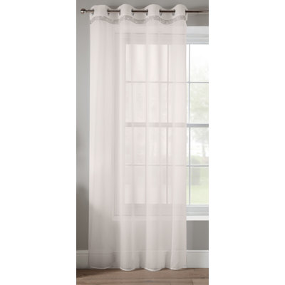 Odom Sheer Curtain Single Panel