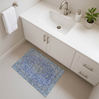 Premium Machine Washable Baford AMF1651 Global Rug
