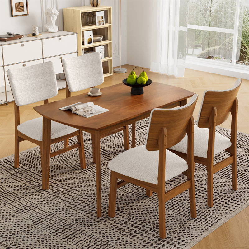 5-Piece Dining Table Sets including 4 Dining Chairs and A Dining Table