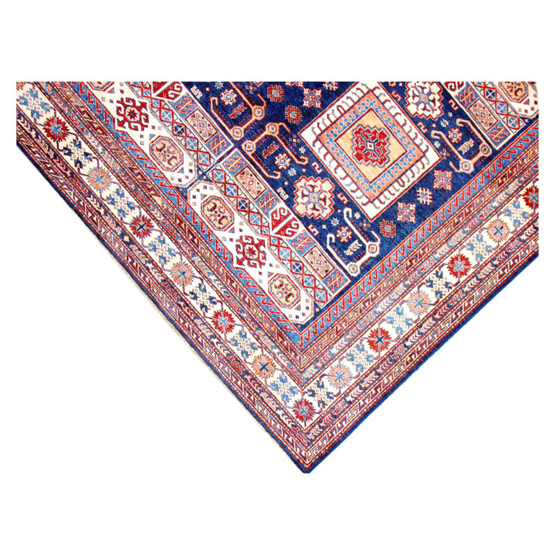 Kazak Wool Southwestern Area Rug