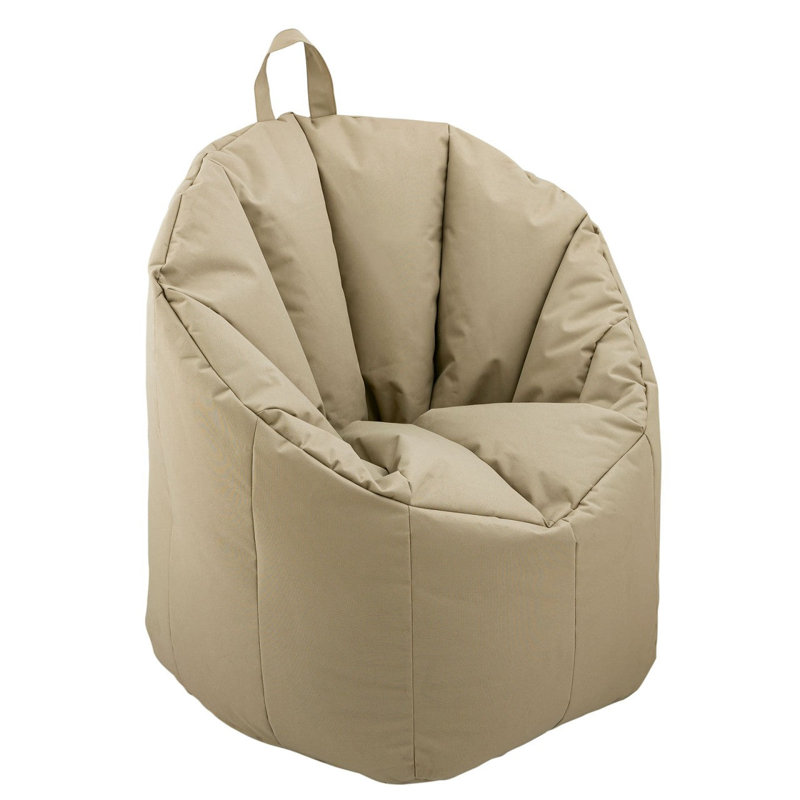 Chuka Bean Bag Chair, Taupe