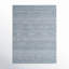 Criston Handmade Tufted Wool Light Blue/Sand Area Rug-1454465105