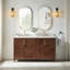 Meuble-lavabo double 60 po Keiera-336597534