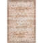 Kirsi Floral & Paisley Machine Washable Area Rug for Living Room Bedroom Dining Room Kitchen, Rust/Multicolor-973120224