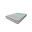 Matelas à ressorts en mousse à 2 côtés Restonic Comfort Care, confort moyen, simple, gris et bleu