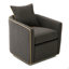 Fauteuil pivotant rembourré Fauteuil club-454768174