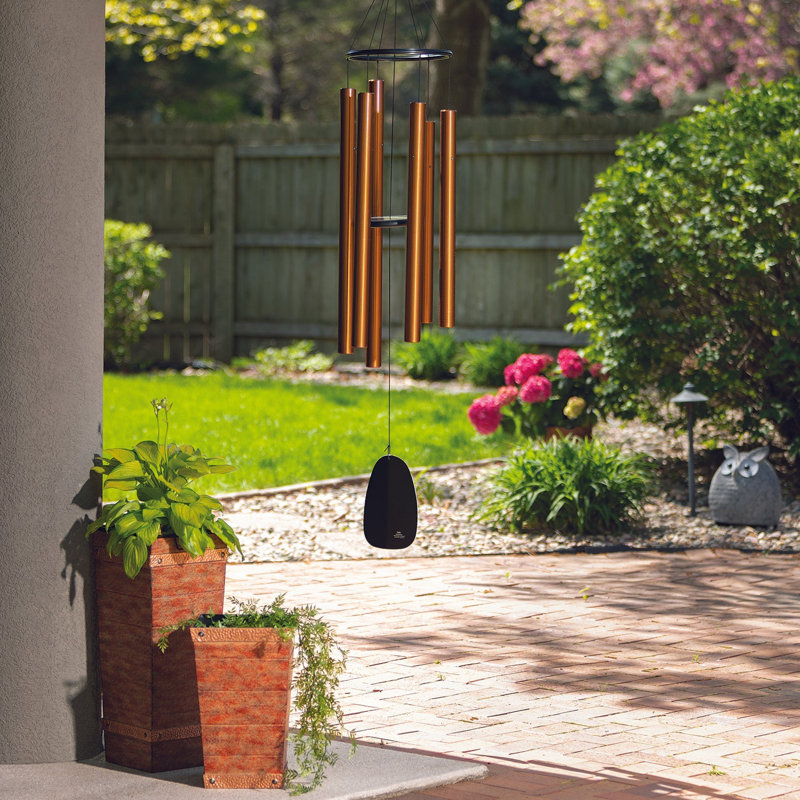 Carillon de maison ou de jardin, H 68 po x l 11,6 po x P 11,6 po