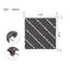 Carreaux de terrasse en plastique emboîtables-124467734