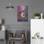 «Flower Paint Splash 1» par Rey Klimt, art mural en métal, 16 po x 24 po-570014300