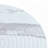 Elegant White Marble Pattern Round Coffee Table, 23.6 Inch Diameter with Exquisite Suction Molding & Black Sprayed Metal Legs-1965621481