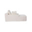 Méridienne Overd, canapé douillet en forme de nuage, canapé-lit rembourré en velours côtelé moelleux moderne avec coussins décoratifs et accoudoirs larges pour le salon, sans assemblage-858071729