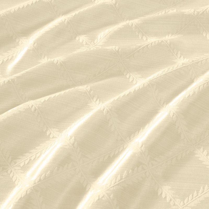 Lenox Laurel Leaf Tablecloth, 70" Round, White