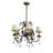 Chantilly 5 - Light Dimmable Empire Chandelier