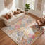 Sterne Machine Woven Beige/Blue/Orange/Pink/Teal/Yellow Indoor Rug-646818671