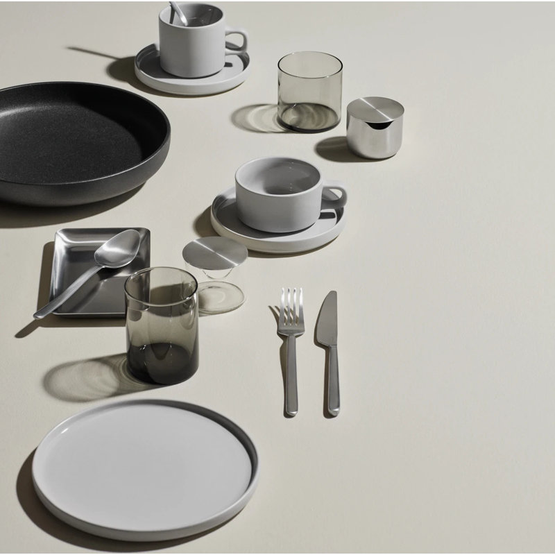 Pilar 5.51" Bread and Butter Plate, Mirage/Gray