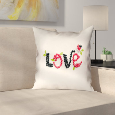 Housse de coussin Brooke Lark Love and Berries