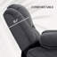 Avec fauteuil de massage pour adultes, gris