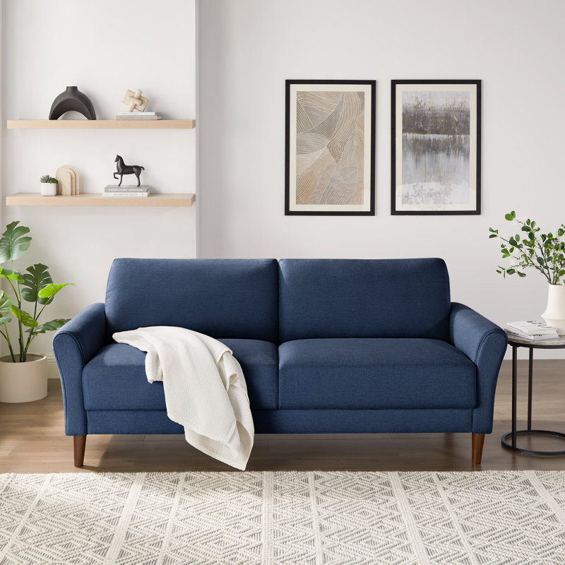 Canapé 80,31 ", canapé élégant, Bleu